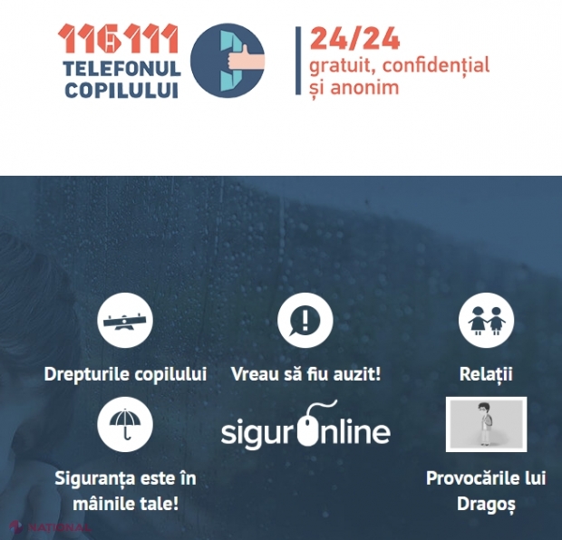 UTIL // Unde puteți raporta eventuale cazuri de ABUZ asupra copiilor din R. Moldova pentru a-i ajuta