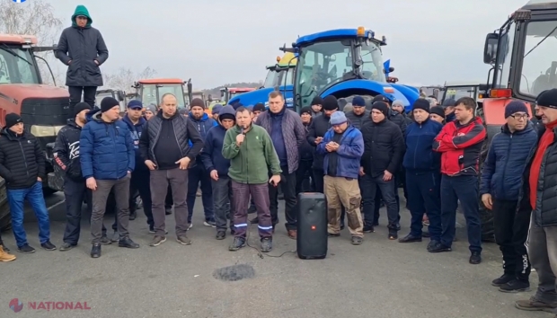 VIDEO // Fermierii au DEBLOCAT drumul spre vama Leușeni, dar au îaintat un ULTIMATUM: „Până mâine, să avem o întâlnire în formatul Guvern - Parlament - Președinție”
