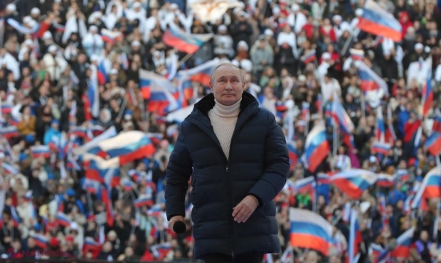 Imaginile care îl dau de gol pe Putin. De ce show-ul de pe Lujniki ar fi fost un „fake”: „Fericire MONTATĂ cu imagini vechi şi oameni ameninţaţi”