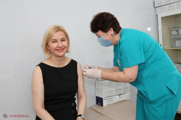 Irina Vlah NU are încredere în vaccinul „Sputnik V”, adus de Dodon în R. Moldova? Bașcanul Găgăuziei, la fel ca și alți fruntași ai PSRM, a ales să se vaccineze cu un vaccin aprobat de OMS
