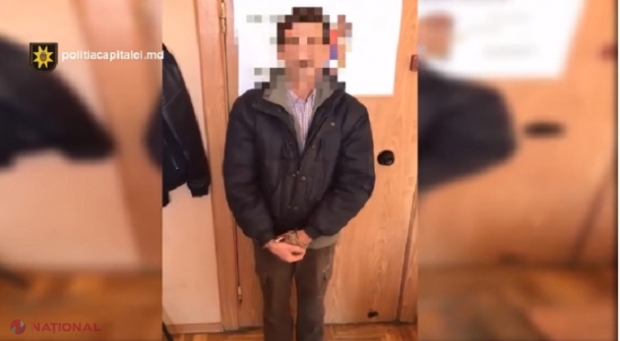 VIDEO // Chișinău: Bărbatul care a furat o cutie cu încălțăminte și a dat foc magazinului pentru a șterge urmele, distrugând toată marfa, a fost prins: Riscă până la șase ani de închisoare