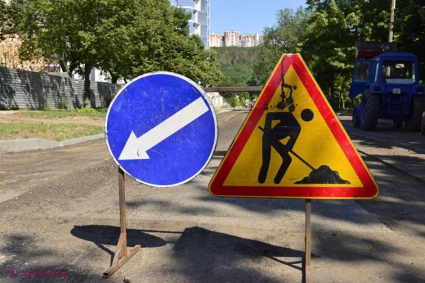 IMPORTANT // Traficul rutier pe mai multe străzi din Chișinău, SUSPENDAT timp de mai multe zile