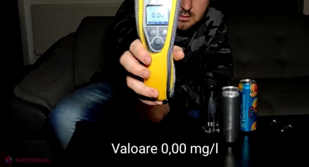 VIDEO // Ce alcoolemie arată aparatul după ce bei BERE FĂRĂ ALCOOL? Surpriză mare!