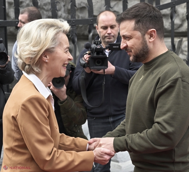 Preşedinta Comisiei Europene, Ursula von der Leyen, merge la Kiev pe 9 mai