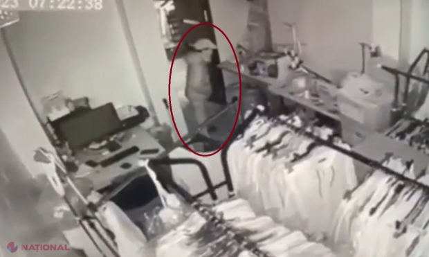 VIDEO // Au SPART două magazine și un salon de frumusețe din sectorul Buiucani, dar au fost prinși. Cine sunt MINORII care au dat „lovitura” și ce pedeapsă riscă