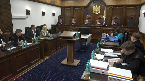 VIDEO, UPDATE // Pledoarii FINALE la Curtea Constituțională în cauza ce vizează constituționalitatea Partidului „Șor”: „Acest partid vrea să răstoarne ordinea constituțională, vrea să transforme R. Moldova în GUBERNIE”