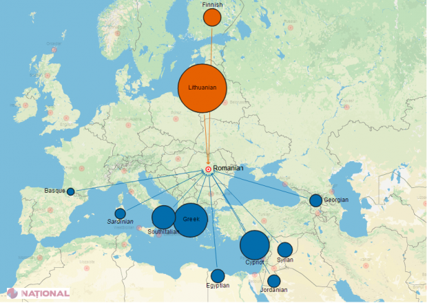 FOTO // Cu ce populaţii sunt înrudiţi ROMÂNII. Concluzia este SURPRINZĂTOARE