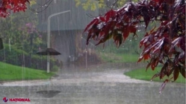 Meteorologii au emis un nou AVERTISMENT: Ploi puternice cu grindină și vijelie, până în seara zilei de miercuri