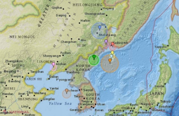 Coreea de Nord, LOVITĂ de un cutremur rar cu magnitudine ȘASE. Pentagon: Nu a fost cauzat de un test nuclear