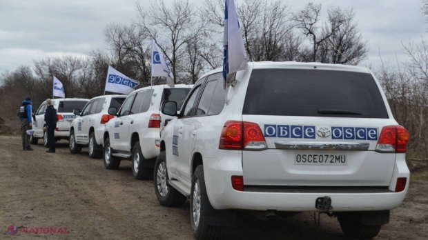 Toată misiunea OSCE din Ucraina este evacuată la Chișinău. Un CONVOI de 80 de automobile, inclusiv automobile BLINDATE, a pornit spre Chișinău
