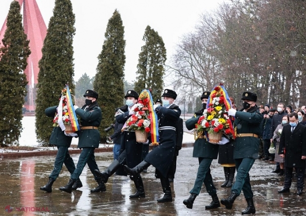 FOTO // R. Moldova își plânge eroii căzuți în războiul de la Nistru. Igor Grosu: „Peste 30 de ani, războiul este din nou la pragul caselor noastre. Toate gândurile noastre sunt îndreptate spre Ucraina, unde din nou mor oameni, plâng copii, ard case”