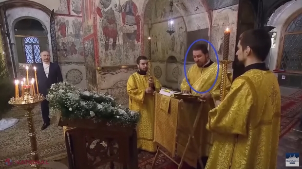 VIDEO, FOTO // Cine e preotul născut la Bălți, care a oficiat exclusiv pentru Vladimir Putin slujba de Crăciun din acest an
