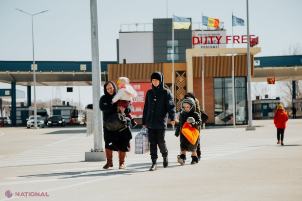 Numărul refugiaților din Ucraina care au intrat în R. Moldova, după declanșarea bombardamentelor rusești în statul vecin, a depășit cifra de 450 de mii: Peste 7,2 mii de cereri de AZIL