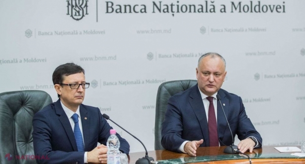 Dodon vrea DEMITEREA guvernatorului Băncii Naționale a Moldovei