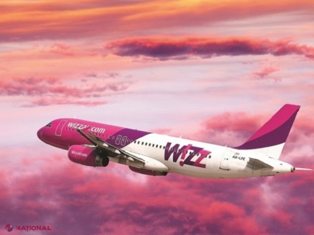  „Wizz Air” NU mai operează zboruri în R. Moldova începând de marți, 14 martie