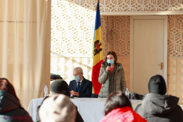 FOTO // Locuitorii din satele Mingir și Voinescu, raionul Hâncești, vor avea apă POTABILĂ la robinete. Maia Sandu: „M-am bucurat că le pot aduce o veste bună”