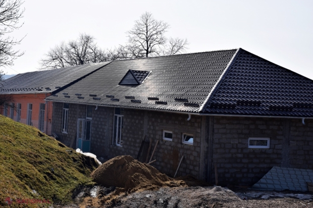 FOTO // Extinderea spațiului pentru studii în GIMNAZIUL din Sămănanca, Orhei – un nou proiect ambițios al echipei lui Ilan Șor