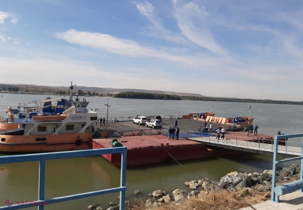 Județul Tulcea din România și regiunea Odesa din Ucraina, „legate” cu bacul pe Dunăre