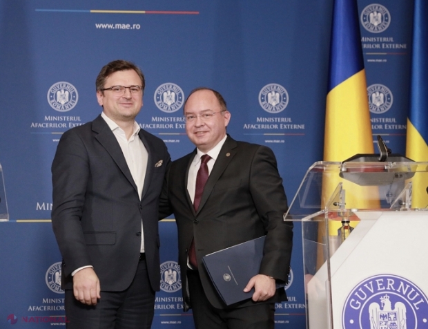 Ministrul de Externe al Ucrainei salută decizia României de a reduce prezența diplomatică a Rusiei: România oferă un bun exemplu