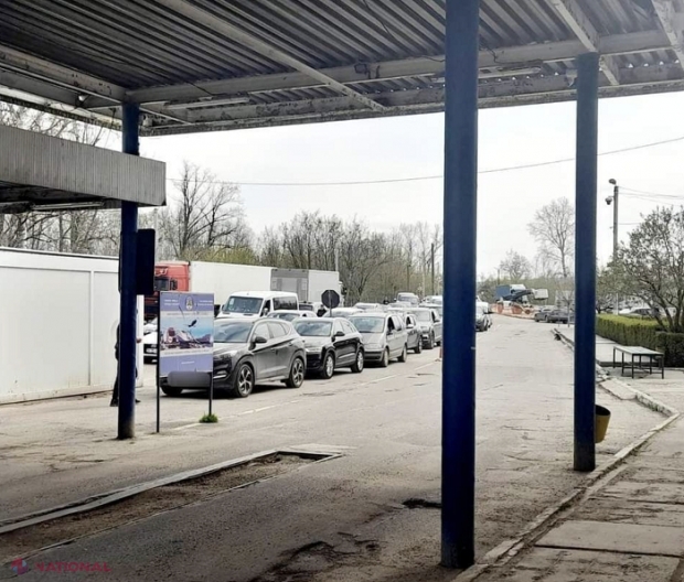 Aglomerație la punctele de trecere a frontierei moldo-române, pe sensul de intrare în R. Moldova: Polițiștii de frontieră îndeamnă să optați pentru trecerea graniței pe la Costești sau Cahul