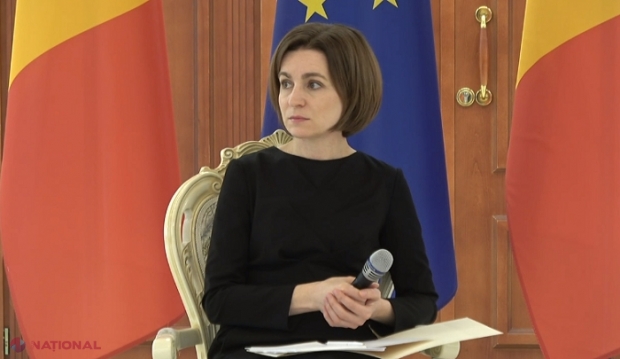 Președinta Maia Sandu se pronunță pentru interzicerea pe teritoriul R. Moldova a însemnelor de pe tancurile rusești care au invadat Ucraina