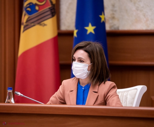 Președinta Maia Sandu se vaccinează vineri cu AstraZeneca