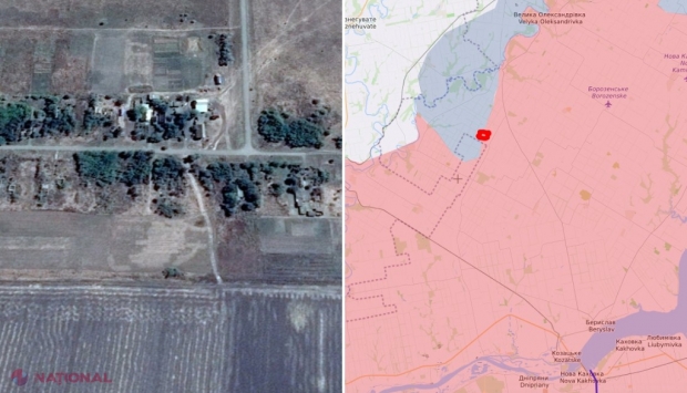 VIDEO // Imagini spectaculoase cu contraofensiva din Herson: Un tanc ucrainean SPULBERĂ de la distanță scurtă un vehicul de luptă al infanteriei rusești