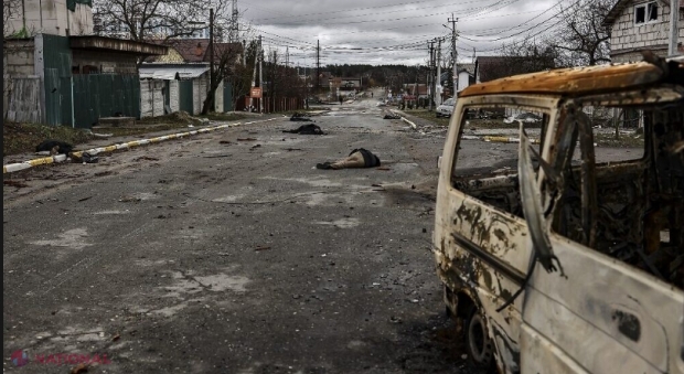 Ucraina a publicat datele personale ale circa 1 600 de soldaţi ruşi care au acţionat în localitatea Bucea din apropiere de Kiev: Nume, prenume, data naşterii şi gradul militar