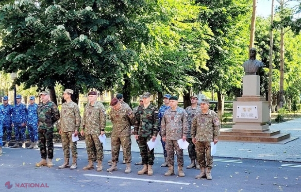 Militari din R. Moldova, curs de instruire la Baza Aeriană Boboc din România