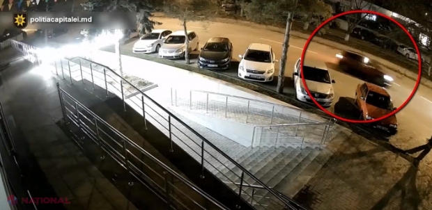 Chișinău: A scos arma pe geam, în timp ce se deplasa cu mașina prin sectorul Buiucani, și a efectuat OPT ÎMPUȘCĂTURI pentru a se DISTRA
