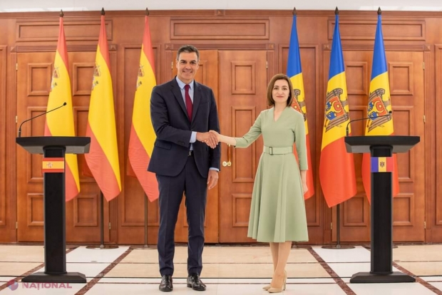 Spania acordă R. Moldova 20 de milioane de euro pentru a face față crizei refugiaților și este pregătită să preia 2 000 de persoane din Ucraina care s-au adăpostit la noi: „Trebuie să fim împreună”