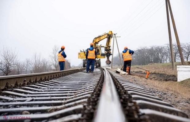 BEI acordă 41,2 milioane de euro și UE - alte 12 milioane pentru reparația căilor ferate care străbat teritoriul R. Moldova de la nord la sud: Lucrările de construcție încep în această primăvară