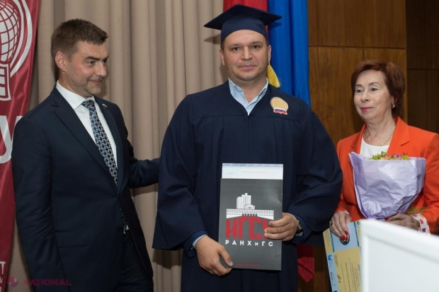 FOTO // Ion Ceban a primit astăzi diploma de MAGISTRU. Cu ce note a absolvit ultima instituție în care și-a făcut studiile