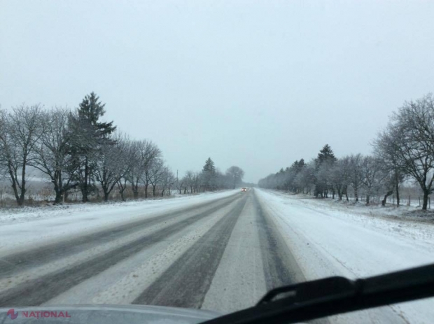 FOTO // În nordul R. Moldova NINGE! 