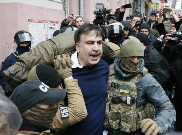Saakașvili, în AREST la domiciliu