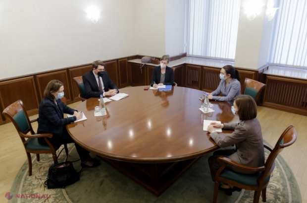 Președinta Maia Sandu a discutat despre criza energetică și soluțiile privind aprovizionarea cu gaze a R. Moldova în cadrul unei întrevederi cu Matthias Lüttenberg, oficial din Ministerul de Externe al Germaniei