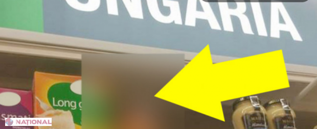 Pare BANC, dar nu e! Ce a apărut pe raftul de sus al raionului cu „Produse din Ungaria”, într-un supermarket din București
