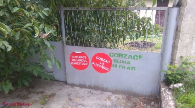 UPDATE // Deputatul Cobzac dezvăluie numele celor care ar fi imprimat mesaje denigratoare la adresa sa pe toate gardurile din Hâncești: „Făptașii sunt cunoscuți”