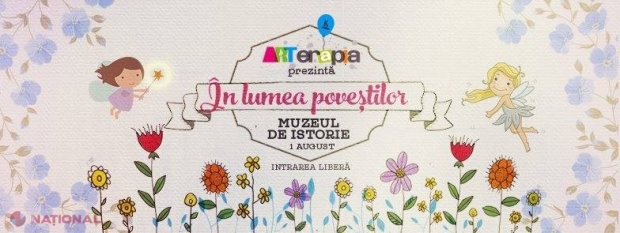 Atelier de pictură cu povești, la Chișinău