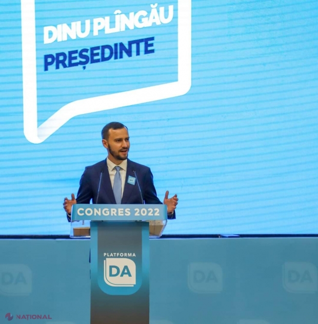 Platforma DA are un nou preşedinte: Dinu Plîngău promite crearea unui „adevărat Cabinet din Umbră”