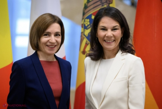 Ministra de Externe a Germaniei, discuții la Chișinău cu președinta Maia Sandu și premierul Dorin Recean despre sprijinul Berlinului și parcursul european al R. Moldova