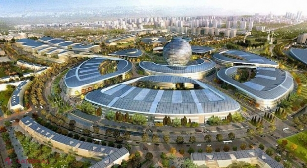 FOTO // Astana poate deveni un nou Hong Kong sau Londra. Vara aceasta va fi INAUGURAT Centrul Financiar Internațional „Astana”