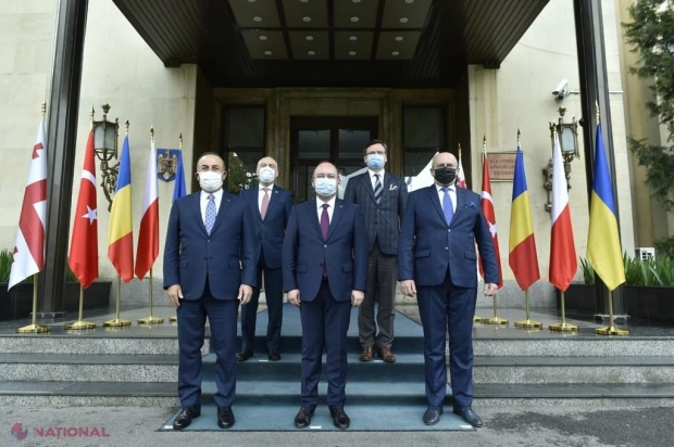 România, Polonia și Turcia, mesaj unitar de la București pentru Rusia: Reafirmăm sprijinul pentru integritatea teritorială și suveranitatea Georgiei și Ucrainei