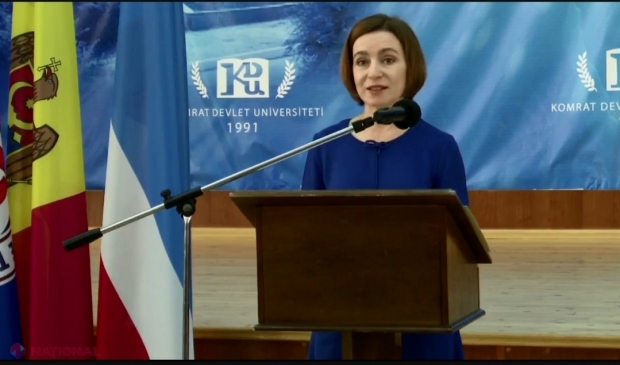 Maia Sandu, mai preocupată de dăinuirea limbii găgăuze decât actuala conducere din Găgăuzia: „Limba găgăuză s-a pomenit pe lista limbilor pe cale de dispariție... În prim-plan apar fugari care vor să certe găgăuzii cu Chișinăul”