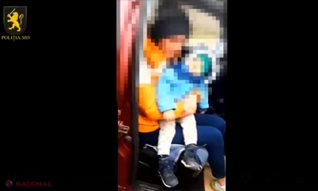VIDEO // Orhei: Beată criță la volan și cu un copil de doi ani în mașină, la un pas de tragedie. O femeie de 37 de ani este cercetată penal