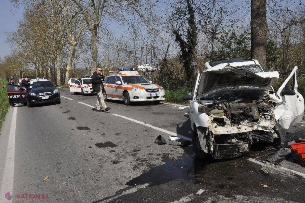 Un moldovean beat la volan a ucis o italiancă