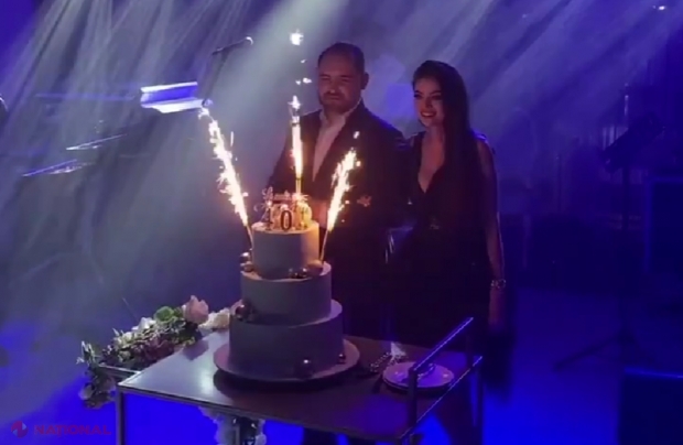 VIDEO // Criză și nu prea. Șeful de la „Moldtelecom” și-a sărbătorit pe picior larg aniversarea de 40 de ani. Atmosfera din RESTAURANTUL cu 200 de locuri a fost încinsă de Pasha Parfeni, „Zebra Show sau „Hotel Cosmos”. Ce BUCATE au fost pe masă