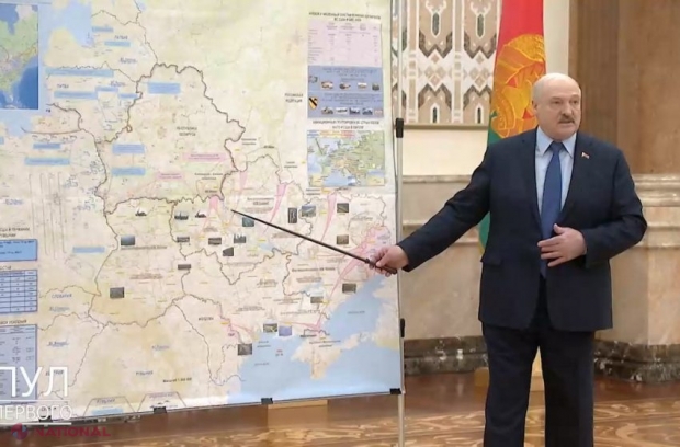 VIDEO // Lukașenko l-a dat de gol pe Putin fără să vrea? Acesta sugerează, arătând o HARTĂ, că R. Moldova ar fi următoarea țară ACATATĂ. Un expert internațional confirmă că „R. Moldova urmează să fie țintă de rând cu Ucraina, nu după”