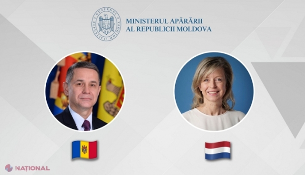 Ministra Apărării din Olanda, vizită la Chișinău