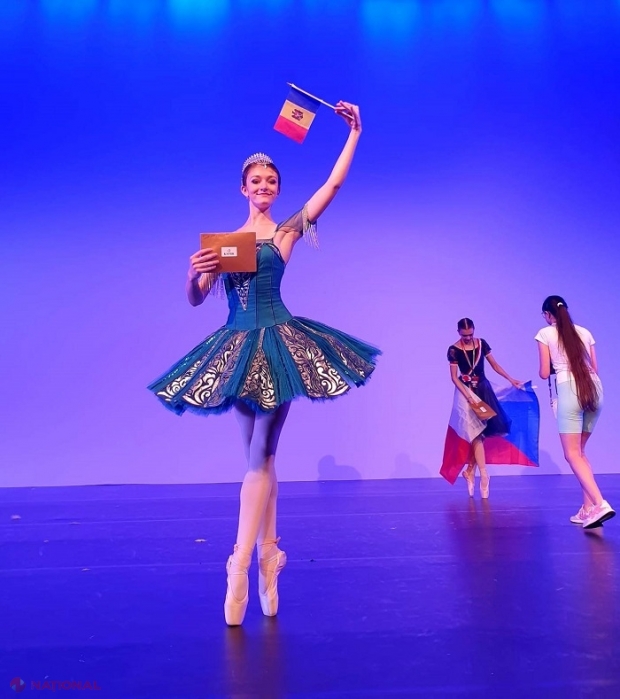INTERVIU // Balerina Alexandrina Sandu, premiul DOI la „Dance World Cup”: „Am dansat cu multă plăcere în Braga, Portugalia. Poantele mele nu sunt magice, ci muncite”